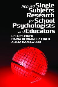 Produktbild: Applied Single Subjects Research for School Psychologists and Educators