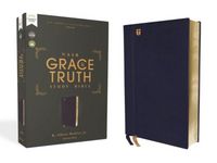 Produktbild: Nasb, the Grace and Truth Study Bible (Trustworthy and Practical Insights), Leathersoft, Navy, Red Letter, 1995 Text, Comfort Print