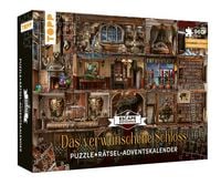 Produktbild: Puzzle-R&auml;tsel-Adventskalender: Das verwunschene Schloss &ndash; 24 Puzzles mit insgesamt 960 Teilen