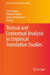 Produktbild: Textual and Contextual Analysis in Empirical Translation Studies