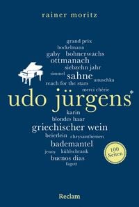 Produktbild: Udo J&uuml;rgens. 100 Seiten