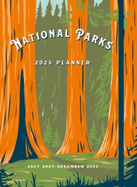 Produktbild: Editors of Rock Point: National Parks 2025 Weekly Planner