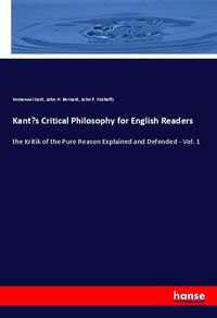 Produktbild: Kant's Critical Philosophy for English Readers