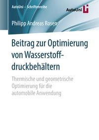 Produktbild: Beitrag zur Optimierung von Wasserstoffdruckbeh&auml;ltern