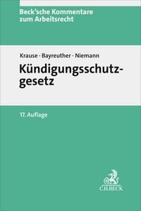 Produktbild: K&uuml;ndigungsschutzgesetz. KSchG