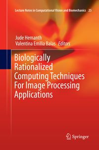 Produktbild: Biologically Rationalized Computing Techniques For Image Processing Applications
