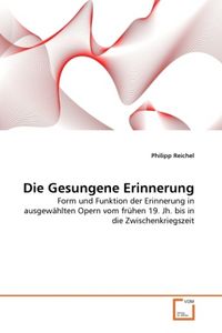Produktbild: Reichel, P: Gesungene Erinnerung
