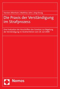 Produktbild: Die Praxis der Verst&auml;ndigung im Strafprozess