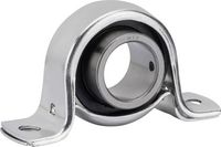 Produktbild: HTB SBPP 205 Stehlager Stahlblech Bohrungs-&Oslash; 25mm Lochabstand 86mm