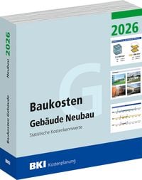Produktbild: BKI Baukosten Geb&auml;ude Neubau 2026 - Teil 1 Geb&auml;ude