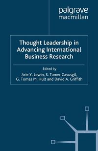 Produktbild: Thought Leadership in Advancing International Business Research