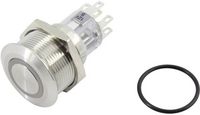 Produktbild: TRU COMPONENTS 1602505 TC-GQ22-A-22ZE/B/12V/S203 Druckschalter 2 x Aus/Ein rastend Blau 1 St.