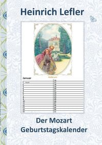 Produktbild: Der Mozart Geburtstagskalender (Wolfgang Amadeus Mozart)