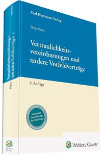 Produktbild: Vertraulichkeitsvereinbarungen und andere Vorfeldvertr&auml;ge