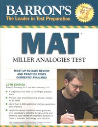Produktbild: Barron's MAT: Miller Analogies Test