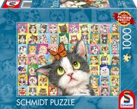 Bild vom Artikel Schmidt 59759 - Katzen-Mimik, Puzzle, 1000 Teile vom Autor 