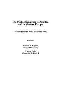 Produktbild: The Media Revolution in America and in Western Europe