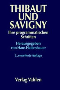 Produktbild: Thibaut und Savigny