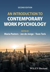 Produktbild: An Introduction to Contemporary Work Psychology