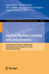 Produktbild: Applied Machine Learning and Data Analytics