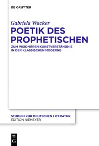 Produktbild: Poetik des Prophetischen