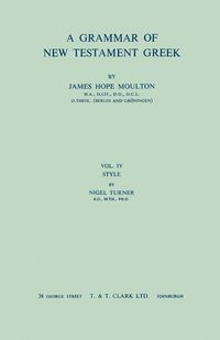 Produktbild: A Grammar of New Testament Greek