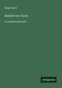 Produktbild: Rudolf von Tavel