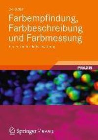 Produktbild: Farbempfindung, Farbbeschreibung und Farbmessung
