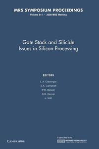 Produktbild: Gate Stack and Silicide Issues in Silicon Processing