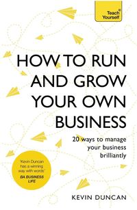 Produktbild: How to Run and Grow Your Own Business