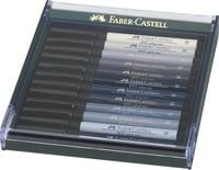 Bild vom Artikel Faber-Castell Tuschestift PITT Artist Pen Brush 12er Set Grautöne vom Autor 