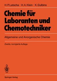 Produktbild: Chemie f&uuml;r Laboranten und Chemotechniker