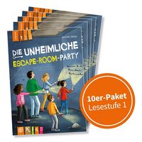 Produktbild: 10er Paket: Die unheimliche Escape-Room-Party &ndash; Lesestufe 1