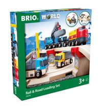 Produktbild: Brio Stra&szlig;en und Schienen Steinverlade Set
