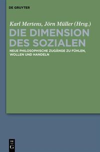 Produktbild: Die Dimension des Sozialen