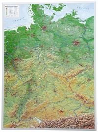 Produktbild: Reliefkarte Deutschland 1 : 1 200 000