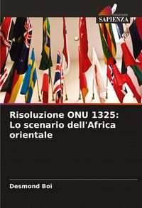 Produktbild: Risoluzione ONU 1325: Lo scenario dell'Africa orientale