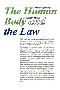 Produktbild: Human Body and the Law