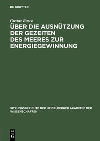 Produktbild: &Uuml;ber die Ausn&uuml;tzung der Gezeiten des Meeres zur Energiegewinnung