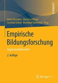 Bild vom Artikel Empirische Bildungsforschung vom Autor 