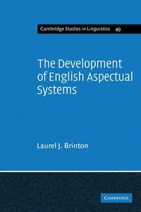 Produktbild: The Development of English Aspectual Systems