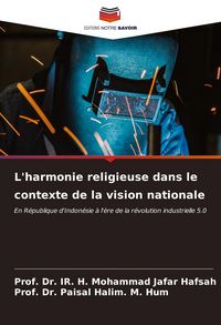Produktbild: L'harmonie religieuse dans le contexte de la vision nationale