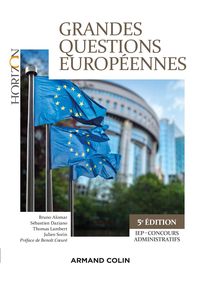 Produktbild: Grandes questions europ&eacute;ennes - 5e &eacute;d. - IEP-Concours administratifs