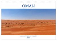 Produktbild: Oman - Zauberhafte Landschaften (Wandkalender 2026 DIN A3 quer), CALVENDO Monatskalender
