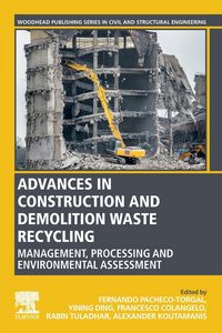 Produktbild: Advances in Construction and Demolition Waste Recycling
