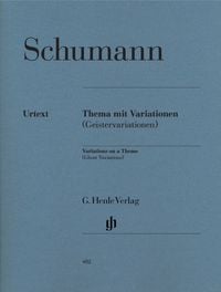 Produktbild: Robert Schumann - Thema mit Variationen (Geistervariationen)