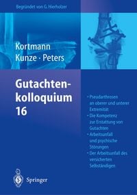 Produktbild: Gutachtenkolloquium 16