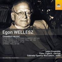 Produktbild: Egon Wellesz: Kammermusik