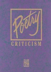 Produktbild: Poetry Criticism