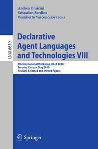 Produktbild: Declarative Agent Languages and Technologies VIII